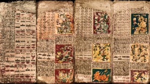 Códice y tablillas mayas
