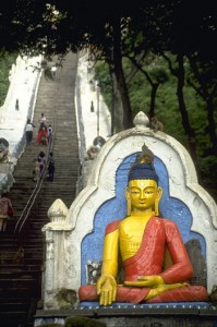 staircase-buddha
