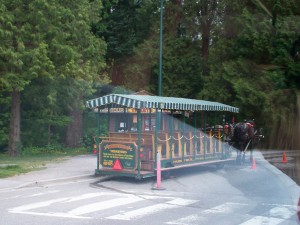Trencito en Stanley Park. Turisteandoando