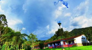 Instalaciones en el santuario